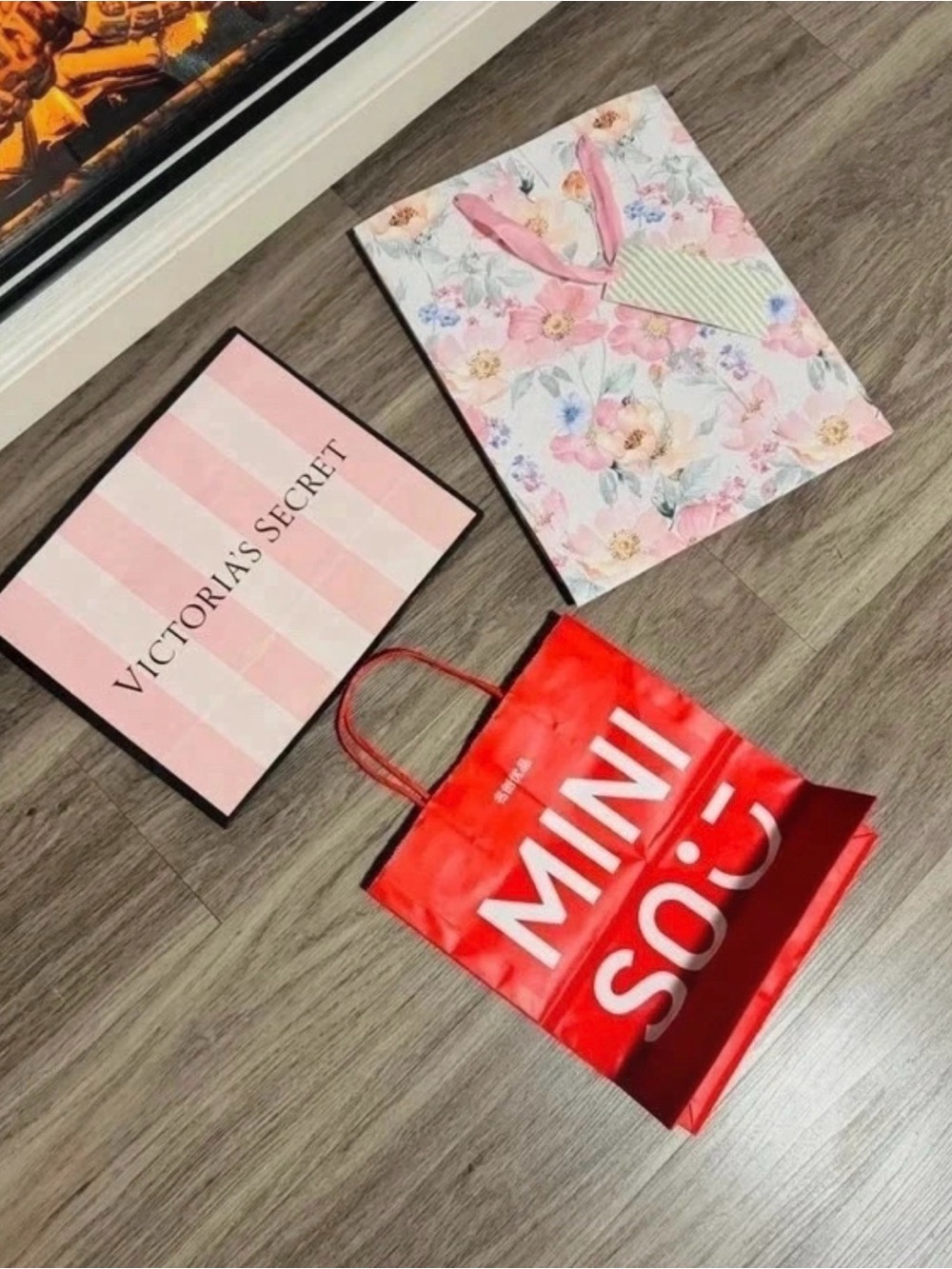 Mini So Red Shiny Tote Bag